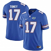 Florida Gators #17 Kadarius Toney Blue College Football Jersey,baseball caps,new era cap wholesale,wholesale hats