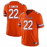 Florida Gators #22 E.Smith Orange College Football Jersey,baseball caps,new era cap wholesale,wholesale hats