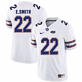 Florida Gators #22 E.Smith White College Football Jersey,baseball caps,new era cap wholesale,wholesale hats