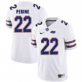 Florida Gators #22 Lamical Perine White College Football Jersey,baseball caps,new era cap wholesale,wholesale hats