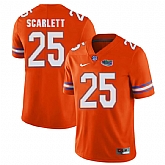 Florida Gators #25 Jordan Scarlett Orange College Football Jersey,baseball caps,new era cap wholesale,wholesale hats
