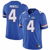 Florida Gators #4 Brandon Powell Blue College Football Jersey,baseball caps,new era cap wholesale,wholesale hats
