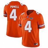 Florida Gators #4 Brandon Powell Orange College Football Jersey,baseball caps,new era cap wholesale,wholesale hats