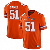 Florida Gators #51 Brandon Spikes Orange College Football Jersey,baseball caps,new era cap wholesale,wholesale hats