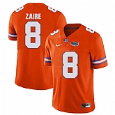 Florida Gators #8 Malik Zaire Orange College Football Jersey,baseball caps,new era cap wholesale,wholesale hats