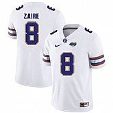 Florida Gators #8 Malik Zaire White College Football Jersey,baseball caps,new era cap wholesale,wholesale hats