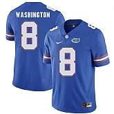 Florida Gators #8 Nick Washington Blue College Football Jersey,baseball caps,new era cap wholesale,wholesale hats