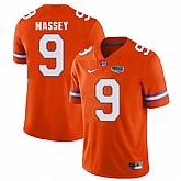 Florida Gators #9 Dre Massey Orange College Football Jersey,baseball caps,new era cap wholesale,wholesale hats