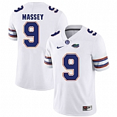 Florida Gators #9 Dre Massey White College Football Jersey,baseball caps,new era cap wholesale,wholesale hats