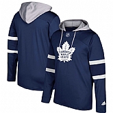 Men's Toronto Maple Leafs Adidas Blue Silver Jersey Pullover Hoodie,baseball caps,new era cap wholesale,wholesale hats