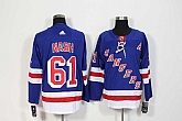 New York Rangers #61 Rick Nash Blue Adidas Stitched Jersey,baseball caps,new era cap wholesale,wholesale hats