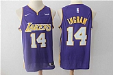 Nike Los Angeles Lakers #14 Brandon Ingram Purple Swingman Stitched NBA Jersey,baseball caps,new era cap wholesale,wholesale hats