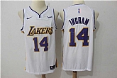 Nike Los Angeles Lakers #14 Brandon Ingram White Swingman Stitched NBA Jersey,baseball caps,new era cap wholesale,wholesale hats