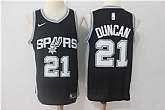 Nike San Antonio Spurs #21 Tim Duncan Black Swingman Stitched NBA Jersey,baseball caps,new era cap wholesale,wholesale hats
