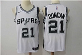 Nike San Antonio Spurs #21 Tim Duncan White Swingman Stitched NBA Jersey,baseball caps,new era cap wholesale,wholesale hats