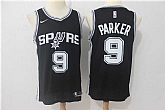 Nike San Antonio Spurs #9 Tony Parker Black Swingman Stitched NBA Jersey,baseball caps,new era cap wholesale,wholesale hats