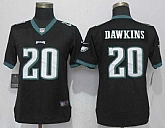 Women Nike Philadelphia Eagles #20 Brian Dawkins Black Vapor Untouchable Player Limited Jersey,baseball caps,new era cap wholesale,wholesale hats