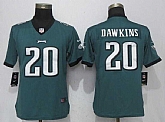 Women Nike Philadelphia Eagles #20 Brian Dawkins Green Vapor Untouchable Player Limited Jersey,baseball caps,new era cap wholesale,wholesale hats