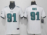 Women Nike Philadelphia Eagles #91 Fletcher Cox White Vapor Untouchable Player Limited Jersey,baseball caps,new era cap wholesale,wholesale hats