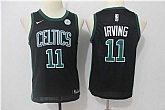 Youth Nike Boston Celtics #11 Kyrie Irving Black Swingman Stitched NBA Jersey,baseball caps,new era cap wholesale,wholesale hats