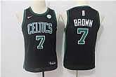 Youth Nike Boston Celtics #7 Jaylen Brown Black Swingman Stitched NBA Jersey,baseball caps,new era cap wholesale,wholesale hats