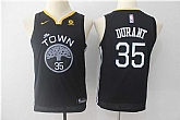 Youth Nike Golden State Warriors #35 Kevin Durant Black The Town Swingman Stitched NBA Jersey,baseball caps,new era cap wholesale,wholesale hats
