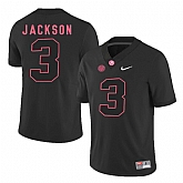 Alabama Crimson Tide #3 Kareem Jackson Black College Football Jersey DingZhi,baseball caps,new era cap wholesale,wholesale hats