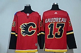 Calgary Flames #13 Johnny Gaudreau Red Adidas Stitched Jersey,baseball caps,new era cap wholesale,wholesale hats