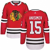 Chicago Blackhawks #15 Artem Anisimov Red Home Adidas Stitched Jersey DingZhi