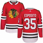 Chicago Blackhawks #35 Tony Esposito Red Home Adidas Stitched Jersey DingZhi,baseball caps,new era cap wholesale,wholesale hats