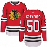Chicago Blackhawks #50 Corey Crawford Red Home Adidas Stitched Jersey DingZhi,baseball caps,new era cap wholesale,wholesale hats