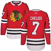 Chicago Blackhawks #7 Chris Chelios Red Home Adidas Stitched Jersey DingZhi,baseball caps,new era cap wholesale,wholesale hats