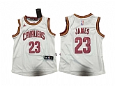 Cleveland Cavaliers #23 LeBron James White Youth Swingman Stitched NBA Jersey,baseball caps,new era cap wholesale,wholesale hats