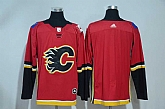 Customized Men's Calgary Flames Any Name & Number Red Adidas Stitched NHL Jersey,baseball caps,new era cap wholesale,wholesale hats