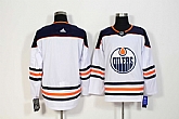 Customized Men's Edmonton Oilers Any Name & Number White Adidas Stitched NHL Jersey,baseball caps,new era cap wholesale,wholesale hats