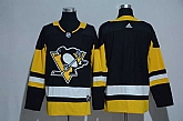 Customized Men's Pittsburgh Penguins Any Name & Number Black Adidas Stitched NHL Jersey,baseball caps,new era cap wholesale,wholesale hats