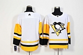 Customized Men's Pittsburgh Penguins Any Name & Number White Adidas Stitched NHL Jersey,baseball caps,new era cap wholesale,wholesale hats