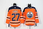 Edmonton Oilers #27 Milan Lucic Orange Adidas Stitched Jersey,baseball caps,new era cap wholesale,wholesale hats
