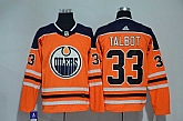 Edmonton Oilers #33 Cam Talbot Orange Adidas Stitched Jersey,baseball caps,new era cap wholesale,wholesale hats