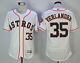 Houston Astros #35 Justin Verlander White Flexbase Stitched MLB Jerseys,baseball caps,new era cap wholesale,wholesale hats