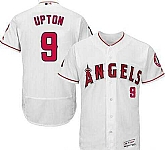 Los Angeles Angels of Anaheim #9 Justin Upton White Flexbase Stitched MLB Jerseys,baseball caps,new era cap wholesale,wholesale hats