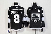 Los Angeles Kings #8 Drew Doughty Black Adidas Stitched Jersey,baseball caps,new era cap wholesale,wholesale hats
