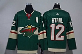 Minnesota Wild #12 Eric Staal Green Adidas Stitched Jersey,baseball caps,new era cap wholesale,wholesale hats