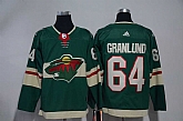 Minnesota Wild #64 Mikael Granlund Green Adidas Stitched Jersey,baseball caps,new era cap wholesale,wholesale hats