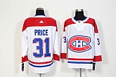 Montreal Canadiens #31 Carey Price White Adidas Stitched Jersey,baseball caps,new era cap wholesale,wholesale hats