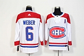 Montreal Canadiens #6 Shea Weber White Adidas Stitched Jersey,baseball caps,new era cap wholesale,wholesale hats