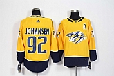 Nashville Predators #92 Ryan Johansen Yellow Adidas Stitched Jersey,baseball caps,new era cap wholesale,wholesale hats