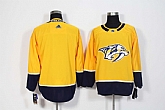 Nashville Predators Blank Yellow Adidas Stitched Jersey,baseball caps,new era cap wholesale,wholesale hats