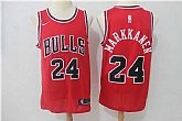 Nike Chicago Bulls #24 Laur Markkanen Red Swingman Stitched NBA Jersey,baseball caps,new era cap wholesale,wholesale hats