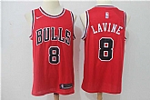 Nike Chicago Bulls #8 Zach Lavine Red Swingman Stitched NBA Jersey,baseball caps,new era cap wholesale,wholesale hats